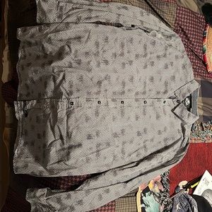 English Laundry Gradient Pattern Dress Shirt
